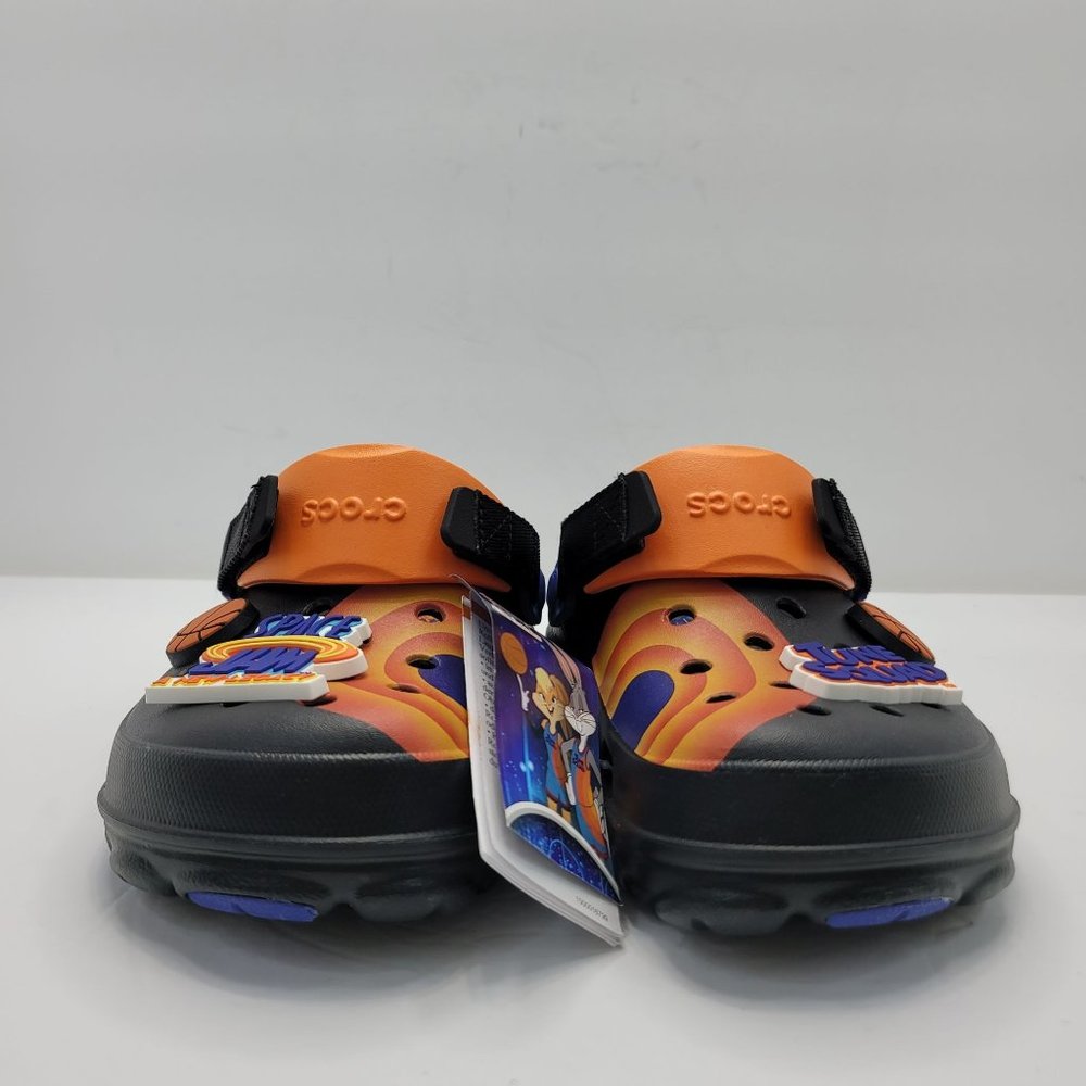 Crocs Space Jam A New Legacy Clogs Black Orange US Size Women's 10 Men's 8 NWT - Picture 3 of 7